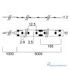 SYLVANIA FLEX PRO IP20 9000LM 930 24V LED szalag - 5fm